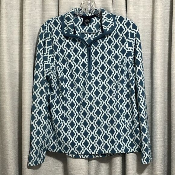 Bundle of 2 Land’s End 1/4 zip fleece pullovers size S 6/8 - Picture 10 of 10